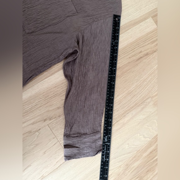 Abercrombie & Fitch Crinkle Oversized Button-Down Shirt Size Large - Picture 14 of 14